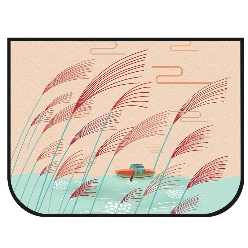 Universal Car Sun Shade Cover Magnetic UV Protection Curtain Side Window Sunshade Cover For Baby Kids Cute Cartoon Car Styling