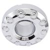 Paar 19,5 Zoll Radnabendeckel 10-Loch 5C3Z1130NA Ersatz für Ford F‑450 F‑550 Super Duty