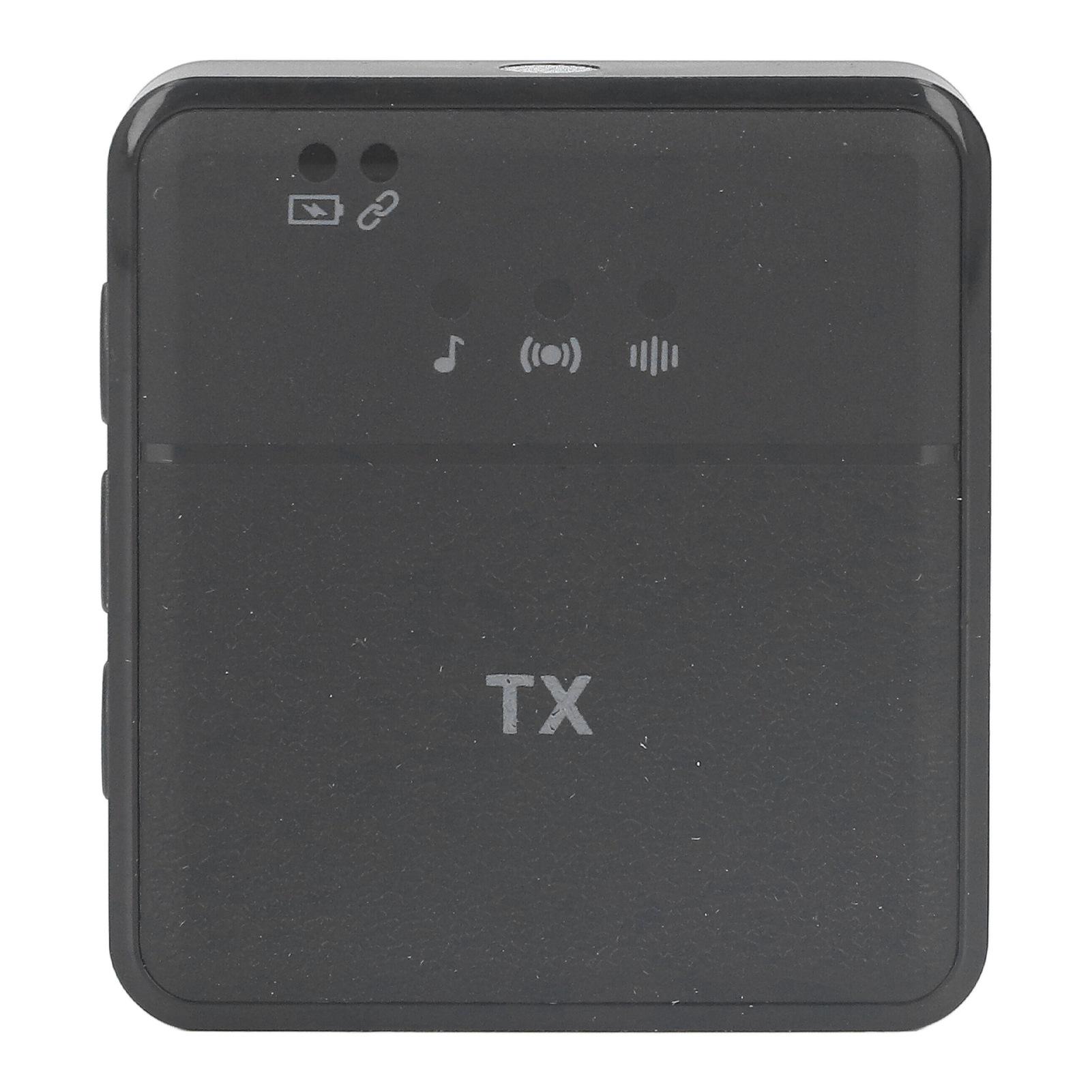 

Wireless Lavalier Microphone Noise Reduction Portable Mini Lavalier Lapel Microphone for Video Recording Interview Vlog