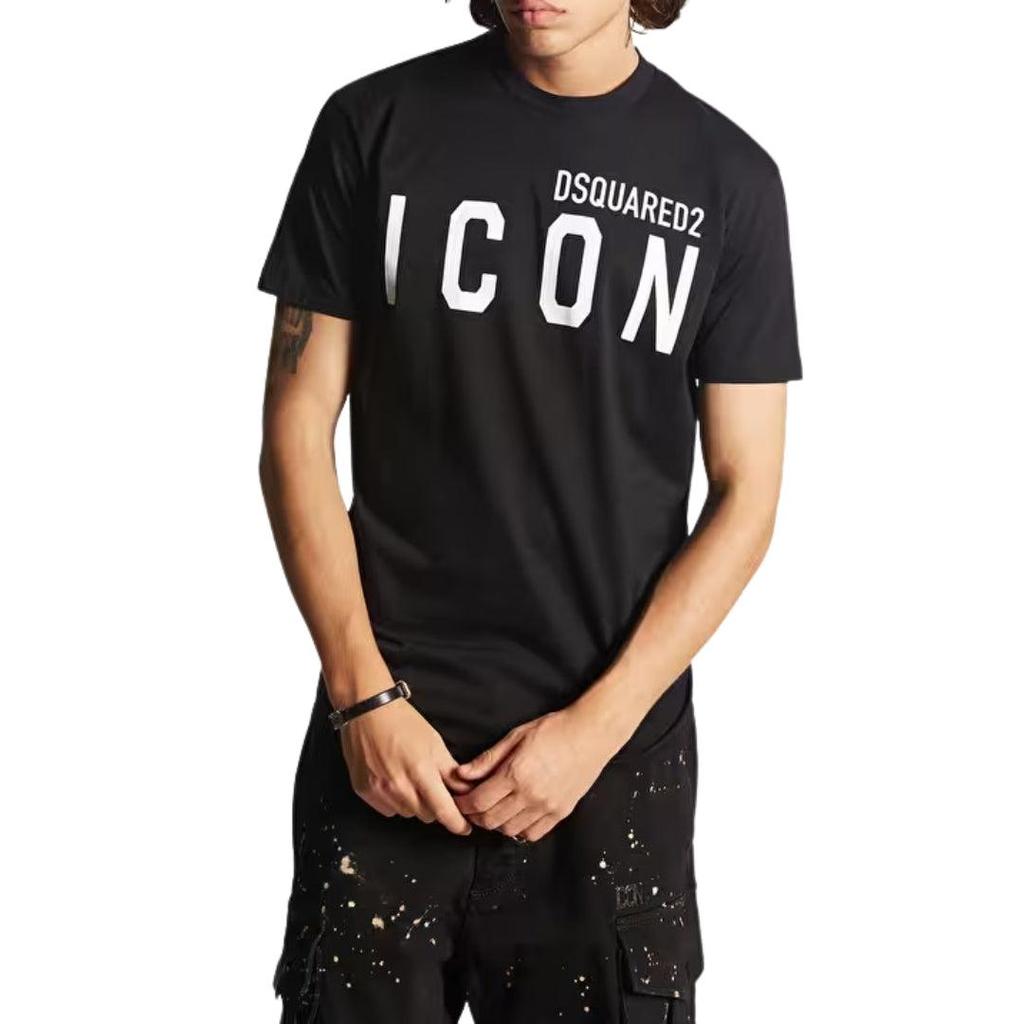 DSquared2 Unisex Adult Cool Large Icon Logo T-Shirt