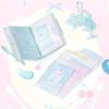 Frosty Series PVC Notebook Portable Loose-leaf Schedule Book Creative Diary Book  Student