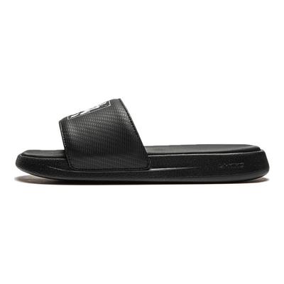 Li Ning LN Slipper Versatile Outdoor Trendy Casual Breathable Lightweight Non-Slip Quick-Dry Anti-Rub Slide Sandals Women Footwear AGAU008-1