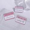 HALLO ICH BIN AWESOME Emaille Pins Custom Mein Name ist Ärger Besser als du Brosche Reversabzeichen Lustige Sprechblase Slogan Schmuck
