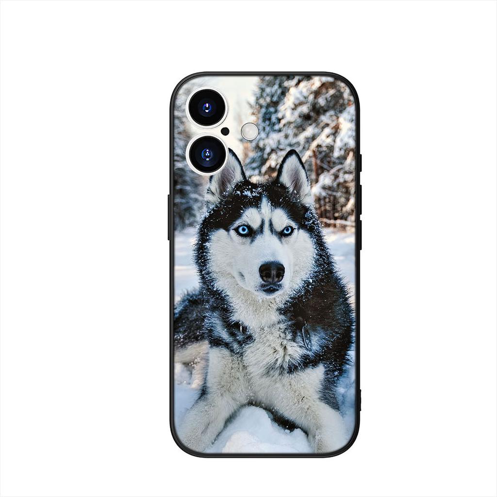 Phone Cover for Samsung Galaxy A07 A13 A12 A14 A23 A42 A50 A51 A52 A53 A70 A71 A72 A21S A04 Note 20 9 8 10 Case Husky Dog Casing