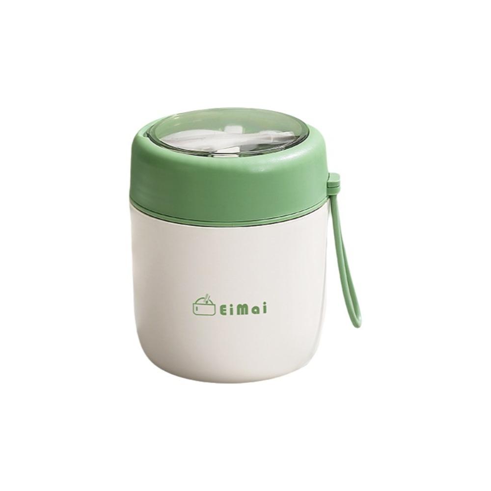 Leak-Proof Breakfast Cup 304 Stainless Steel Thermal Lunch Box Thermal Food Container Office Use