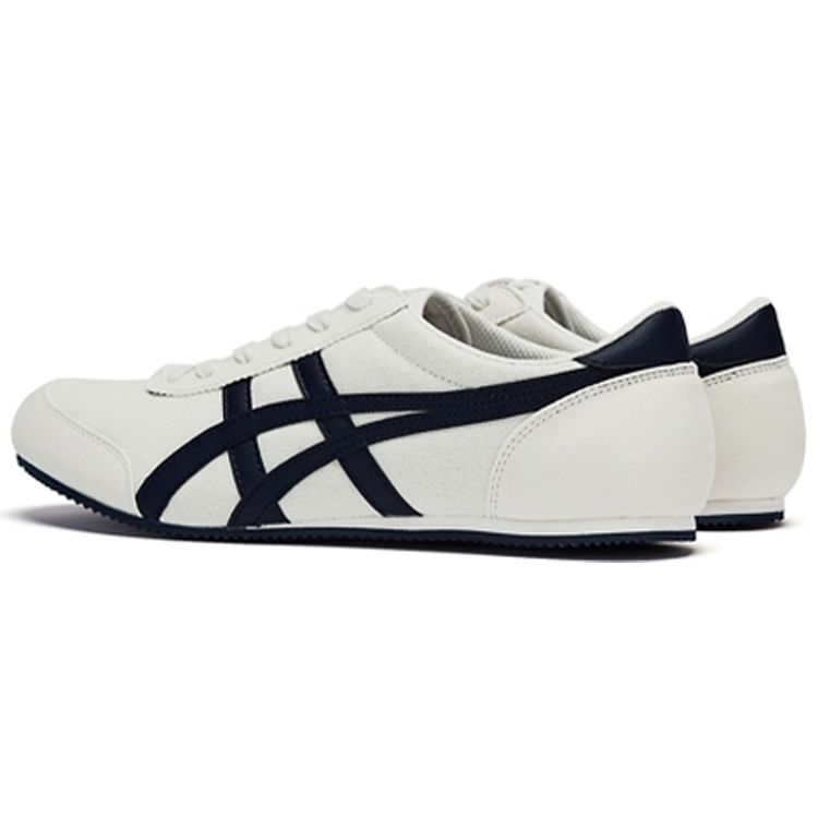 ONITSUKA TIGER Track Trainer Retro Comfortable Fabric Synthetic Leather Cushioning Non-Slip Wear-Resistant Low-Top Casual Running Shoes 1183B476-101