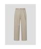 Binpolmen Heritage Club Tuck Wide Chino Pants Beige