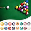 16 Stück 2,5 cm Mini Billardkugel Mini Poolkugel Billardkugel Set Kinderspielzeug