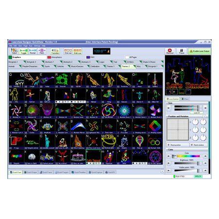 Logiciel de gestion laser pangolin quickshow