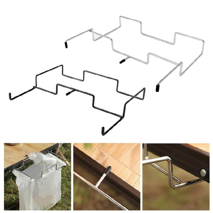 Trash Can Bracket Dustbin Cage Garbage Bag Holder Table Rack Trash Bag Holder, Hanging Trash Bag Holder Trash Bag Rack