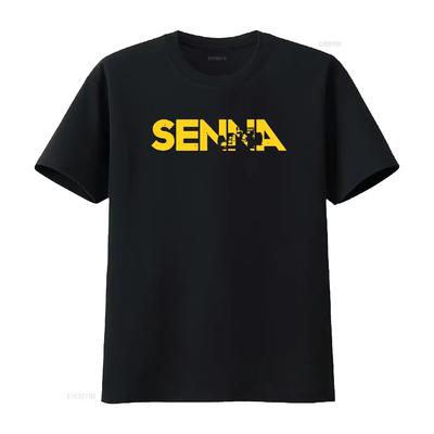 Ayrton Senna T Shirt for Cool Fathers Day MatsuMake Vintage Washed Designer Clothes Breathable Streetwear Versatile Homme