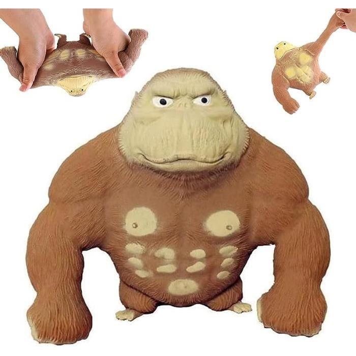 Stress Relief Gorilla FigureSoft Squeeze Stress Relief ToysToy Figure Gorilla Monkey Elastic and Deformable Anti-Stress