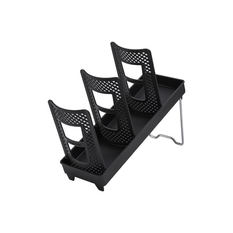 

Detachable Multifunctional Disposable Paper Cup Holder Single Double Size Coffee Cup Storage Rack Plastic Ground Mounted Home Go