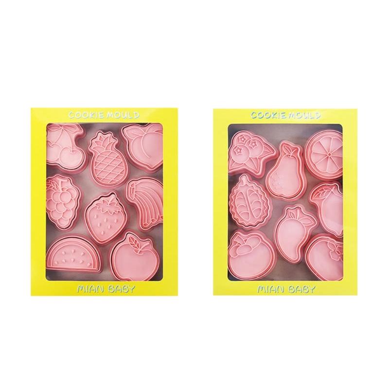 

16Pcs Mother Day Cartoon Fruits Cookie Molds Household Diy Baking Tools Pastry Pressing Fondant Handmade Cookie Mold 1