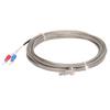 BERM K Type Screw Thermocouple Temperature Sensor Detector Gauge M6 Screw Thread 2 Wire Probe