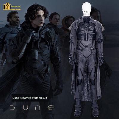 Dune Cosplay Jumpsuit Distillation Suit Dune-Style Abdominal Armor Nasal Inhalation Mask Cosplay Costume