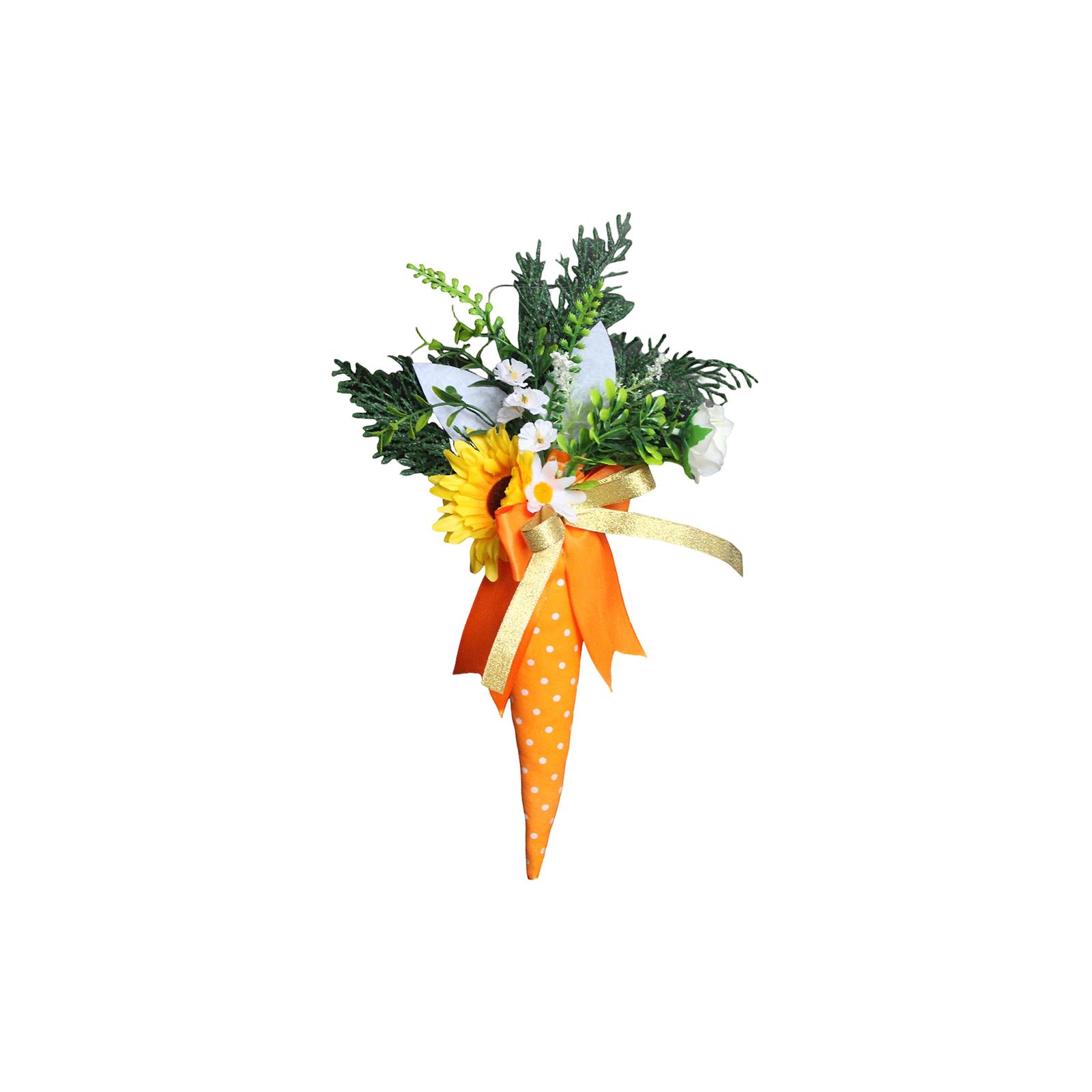 Sunflower Artificial Bouquet Wall Hanging Festival Ornament Carrot Ornament Floral Arrangement One Size