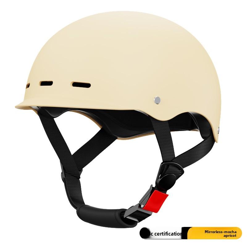 Electric Car Helmet Men and Women Cute Half Helmet
