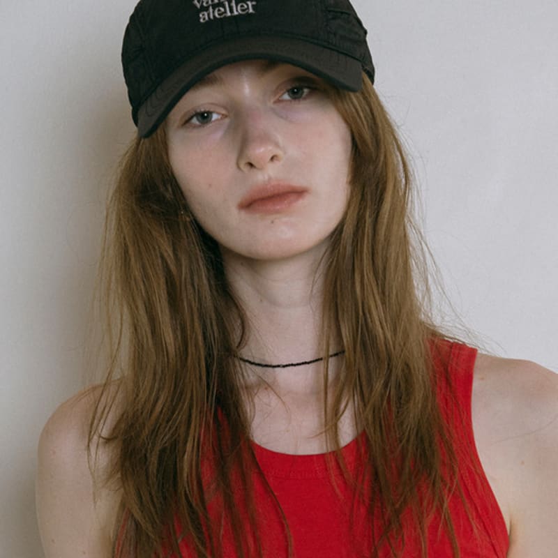 Vanone atelier B3017 logo nylonová běžecká čepice