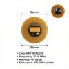 Etichete NFC NXP NTAG213 cu Diametrul de 6mm Autocolante RFID Programabile Rotunde Impermeabile Flexibile Etichete NFC FPC pentru Telefoane Și Dispozitive Purtătoare