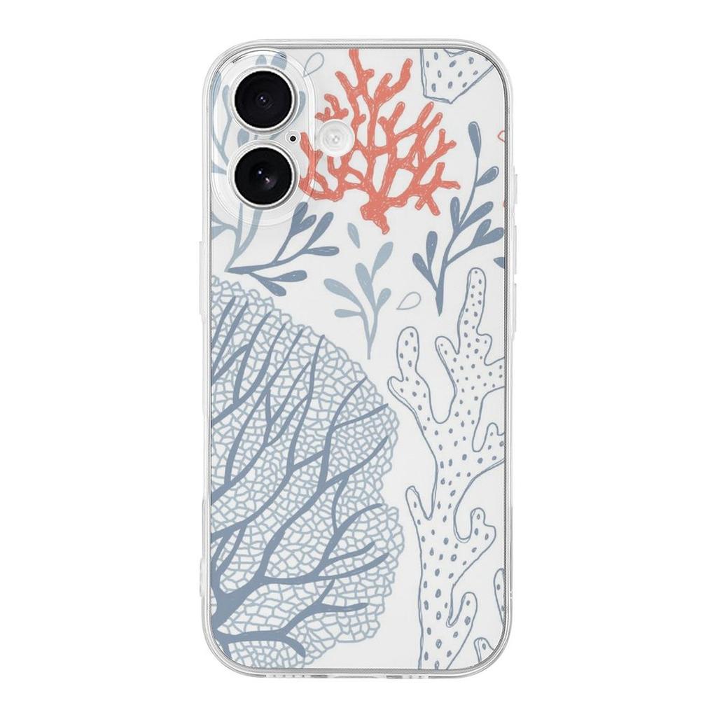 1 Pack For Iphone 17/17Air/17Pro/17ProMax Transparent TPU Shock Cushion Case With Slim Fit, Smooth Buttons And Scratch Guard