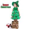 Cute Girls Christmas Tree Outfit For New Year Photos Celebrations