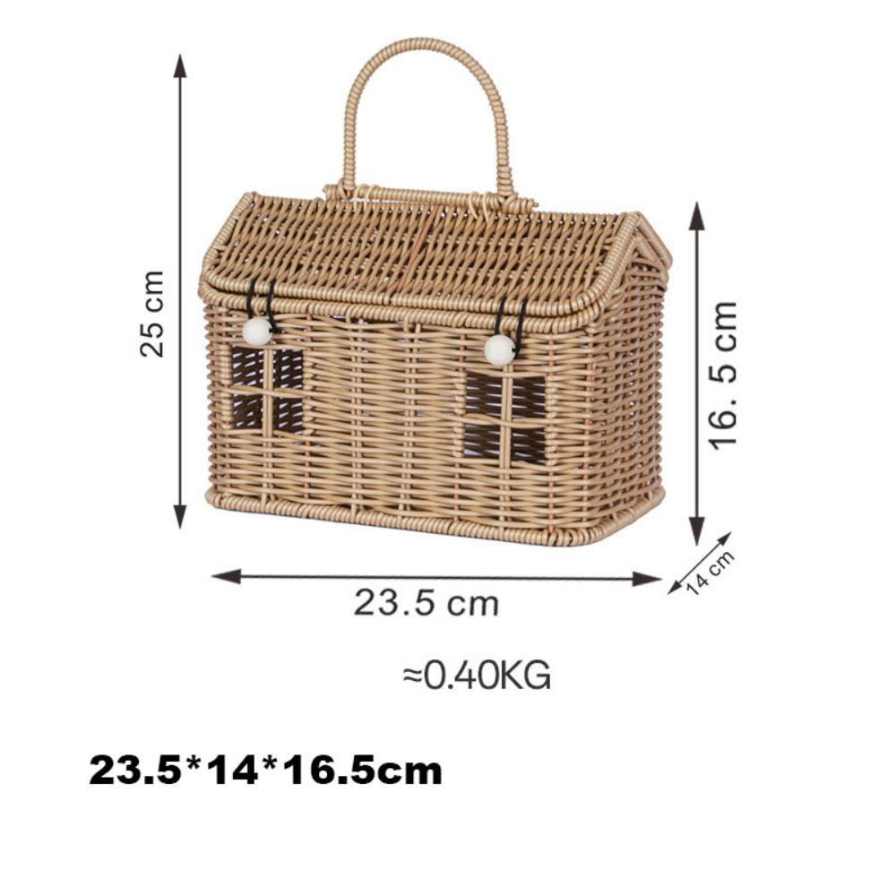 Handheld Storage Creative House Picnic Snacks Sundry Baskets  Wedding Candy Flower Storage