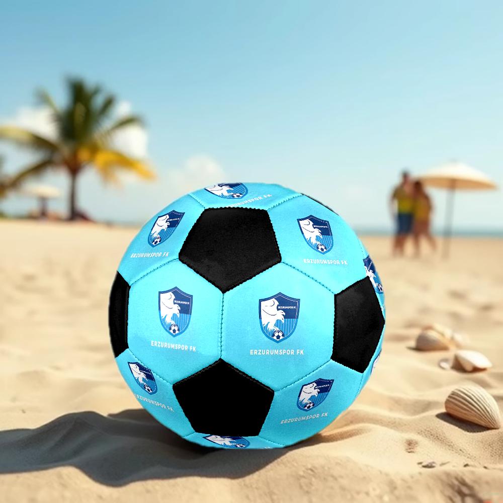 SIZE 5 Erzurumspor FK Soccer Ball Colorful All Ages Machine Stitched PVC Competition Ready Durable High-Bounce
