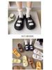 Women’s 2025 Summer Mary Jane Sandals: Non-Slip Kitten Heel, Thick Sole, Closed Toe Outdoor Slippers