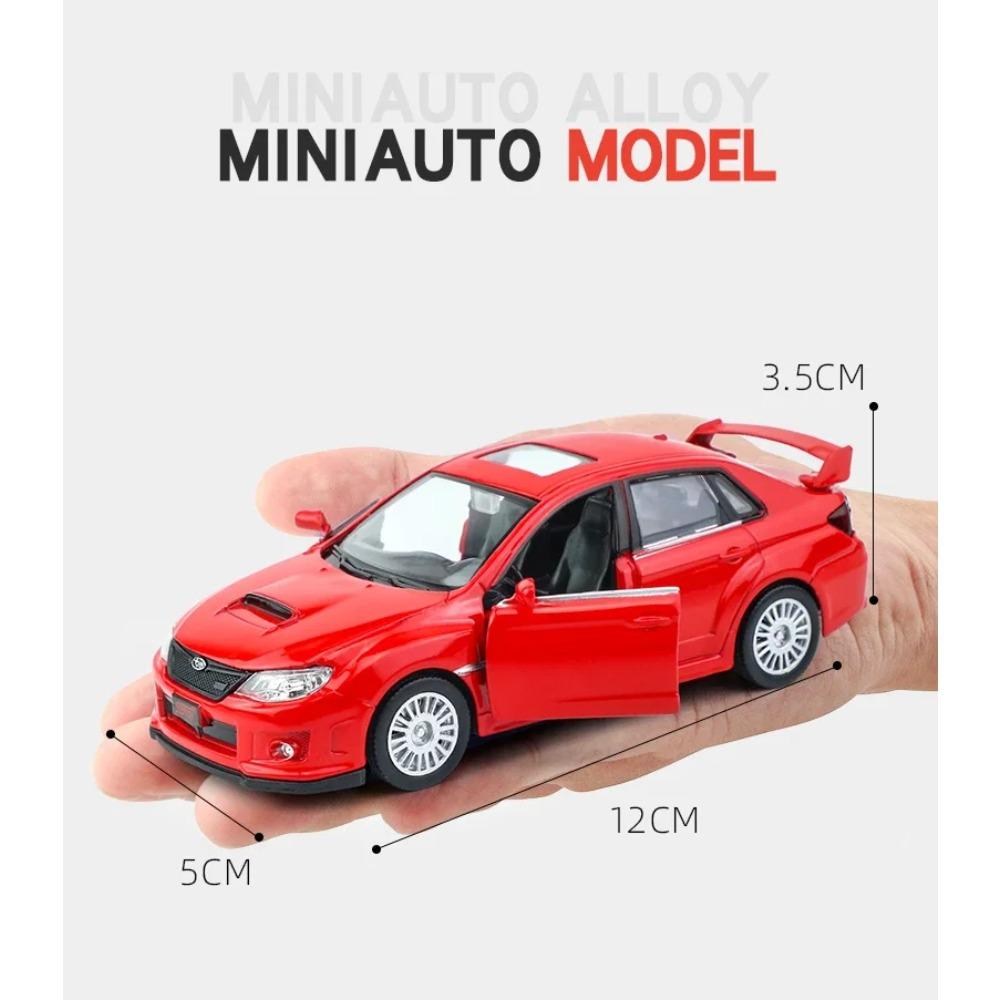 1/36 Subaru WRX STI Car Styling Licensed Diecast Car Model Toy Alloy Metal High Simulation for Collection Gifts F44