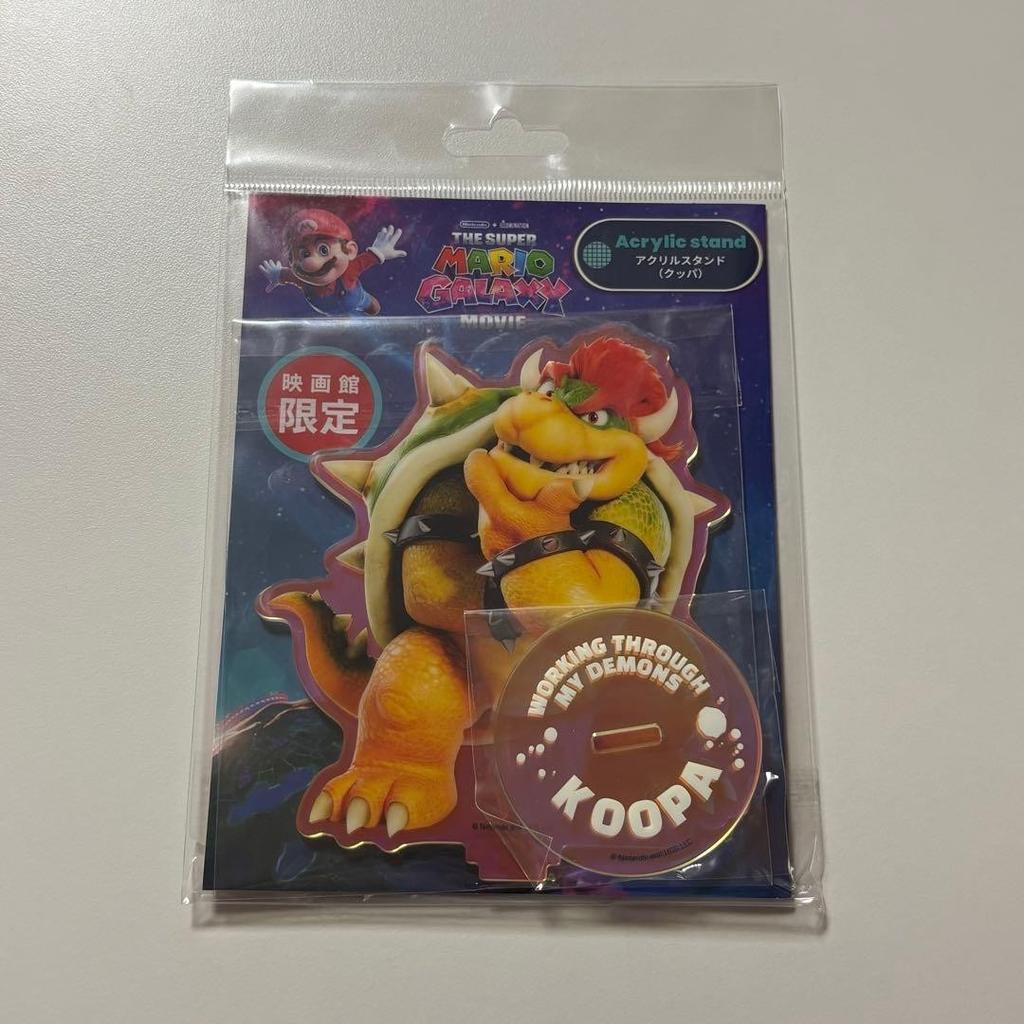 Super Mario Galaxy Movie Aurora Acrylic Stand Figure Set 8 Japan