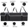Car Trunk Organizer, Backseat Hanging Organizer With 4 Large Storage Bag-Car Seat For SUV,Trunk,Space Saving Expert