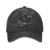Sally Face Mask Design Sun Baseball Cap  Cute Unisex Women Washed Hip Hop Hats Custom Logo Outdoor Baseball Caps Birthday Present