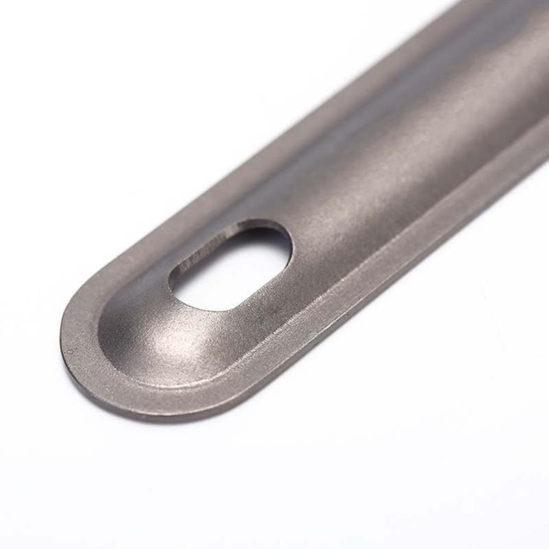 1Pc Titanium Spoon Long Handle Spoon Outdoor Camping Tableware