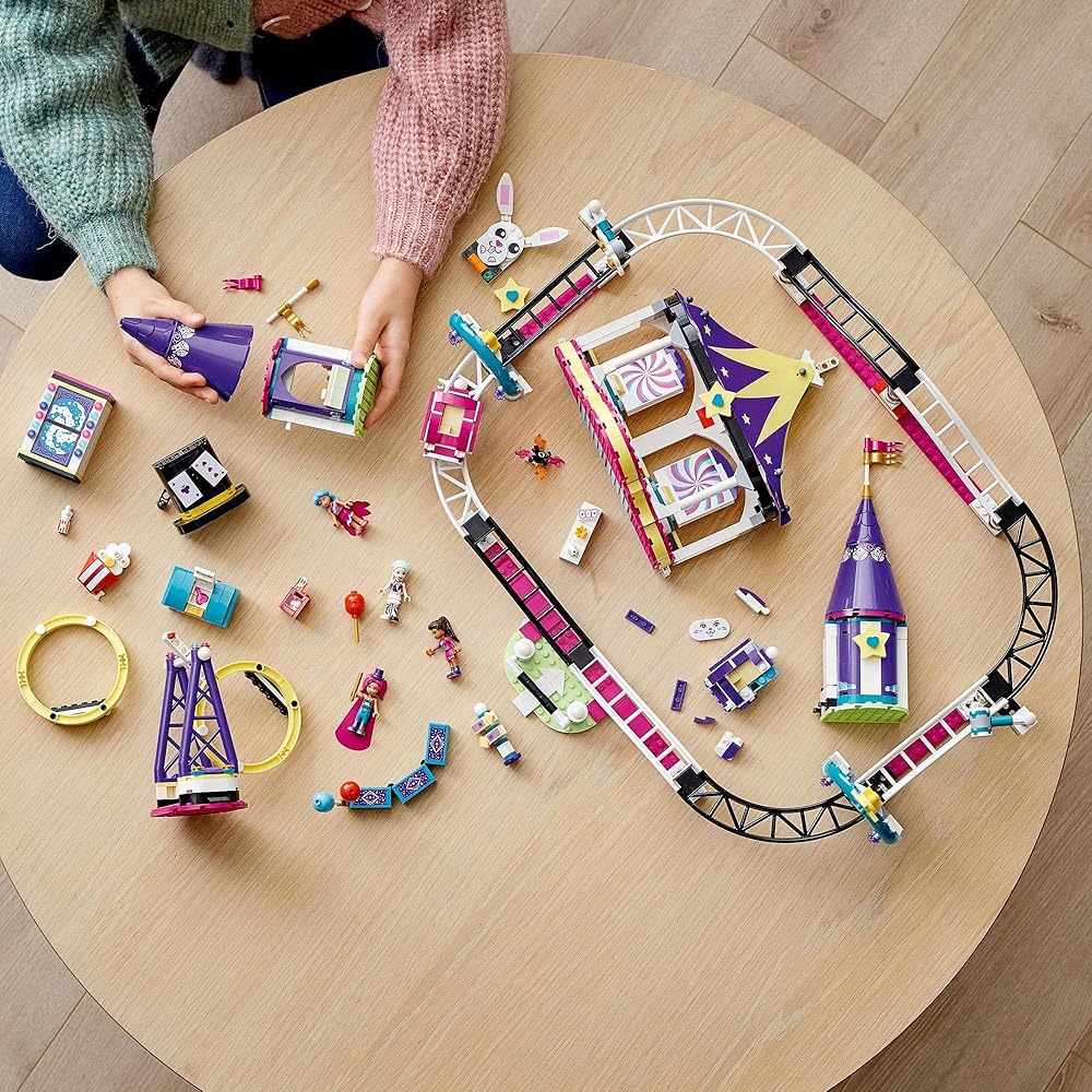 LEGO Friends Magical Roller Coaster Set 41685 Building Blocks Toy for Girls Age 8 and Up