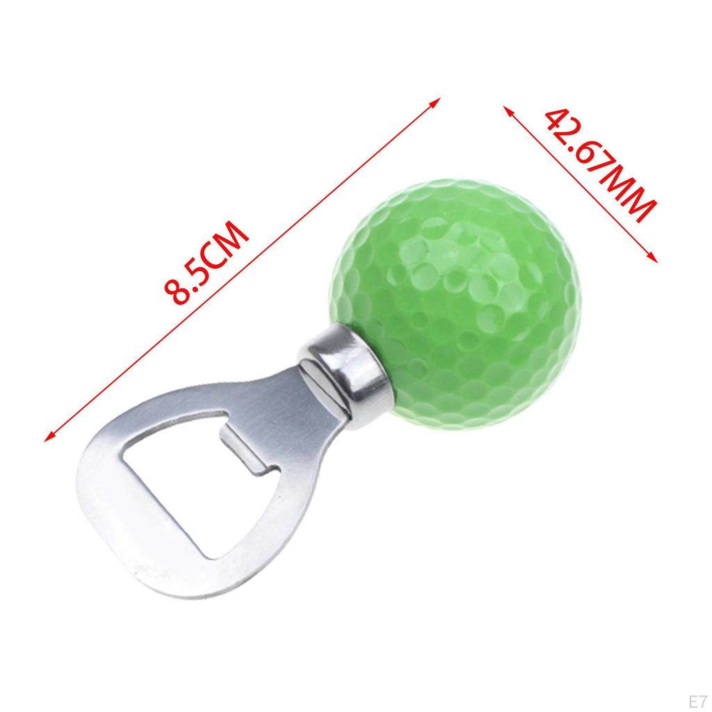 Abridor de garrafas, multifuncional, fácil armazenamento, para amantes do golfe