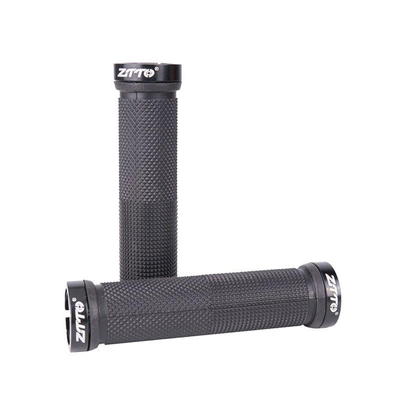 Handlebar Grips Bike Antiskid Rubber Bicycle Mountain Lock On Mtb Road Bmx