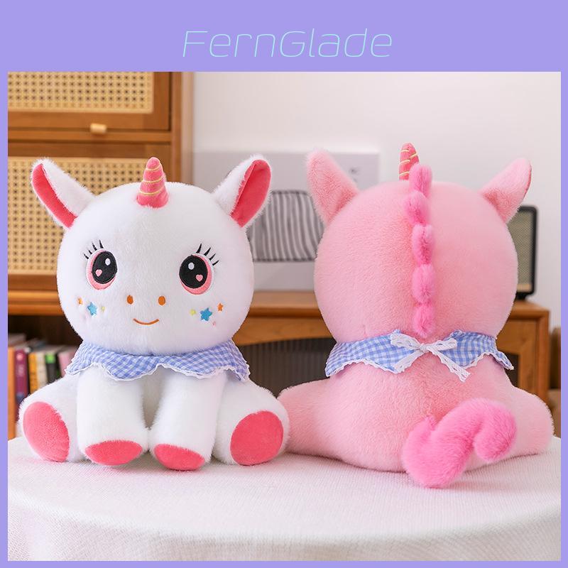 Unicorn Plush Toy Animal Stuffed Doll With Pp Cotton For Gift And Collecting