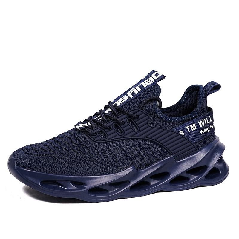 Hot Sale Pink Casual Sneakers Women Men Blade Shoes Big Size 46 Light Breathable Running Shoes Shoes Men Mesh Sports Sneakers