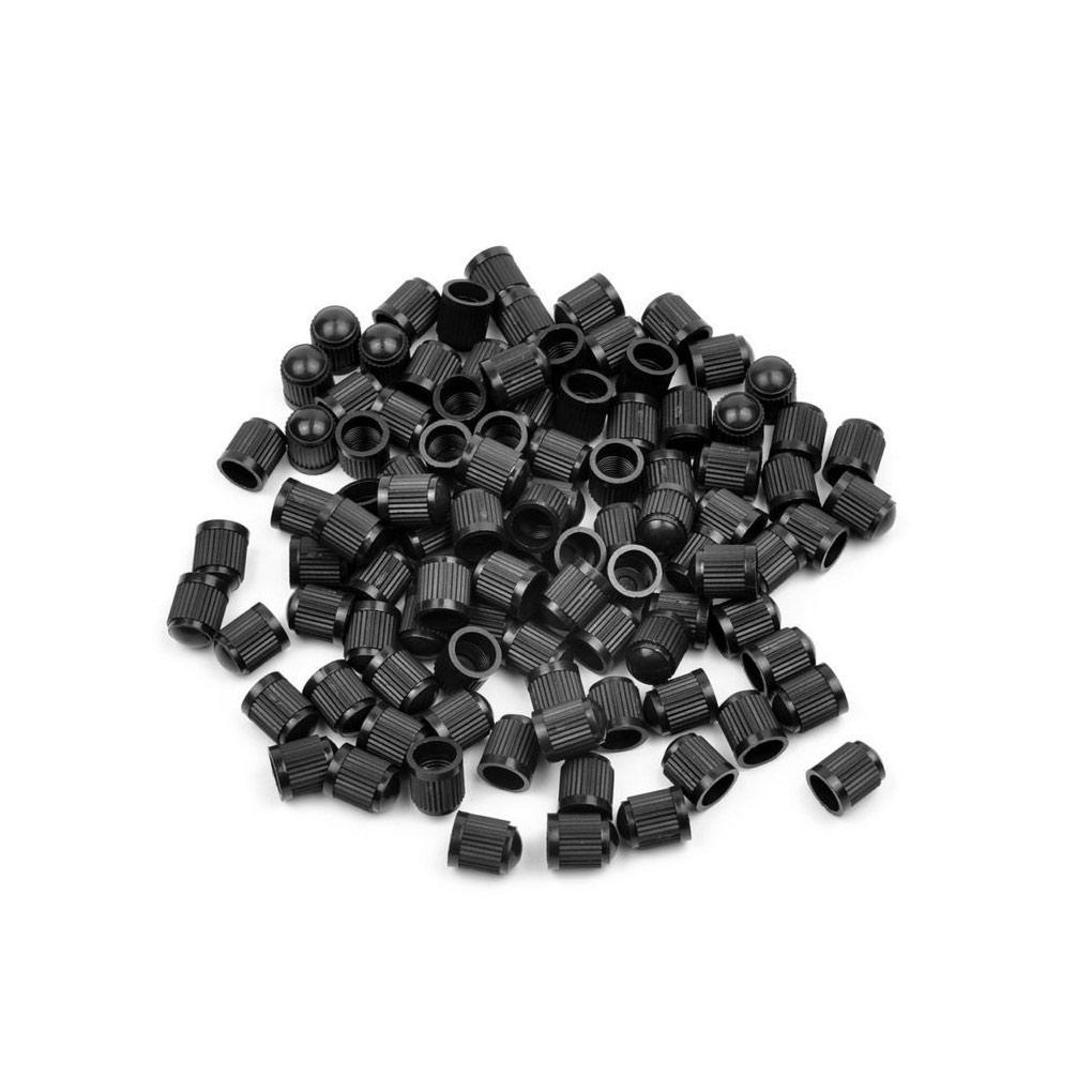 20 Pieces Bikes Valve Cap Bicycles Wheel Tyre Anti-rust Plastic Caps Replacement Part Cover Biking Maintenance Accessory