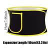Elastic Slimming Sweat Belt Silver Ion Sports Body Sculpting Belt Waist Protection Belt  Gym
