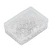 300Pcs Clear Crystal Rhinestone Head Pins Straight Shank Floral Wedding Pins  Bouquet Decoration