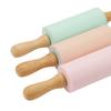 Useful Ergonomics Handle Easy Clean Food-grade Noodle Biscuit Rolling Pin for Home Kneading Stick