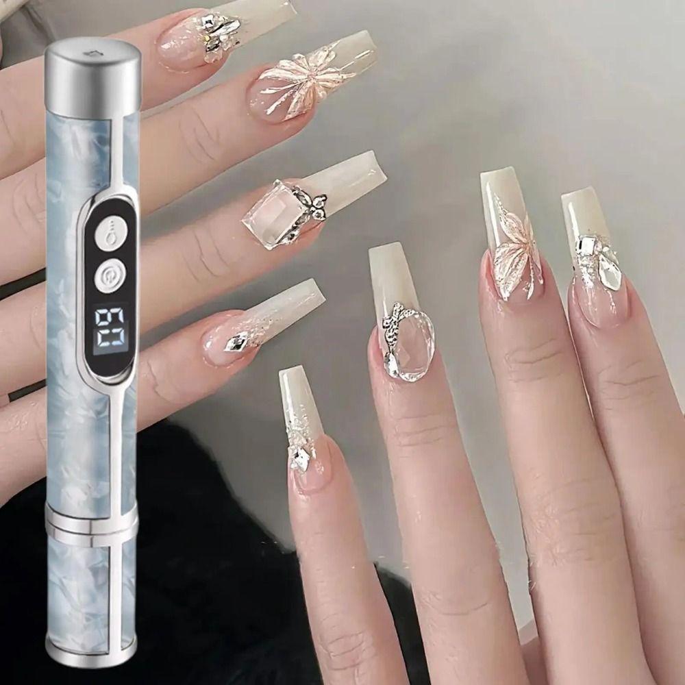 Rechargeable Nail Drill Machine High Speed Nail Polisher Safe Electric Nail Sander  Pedicure