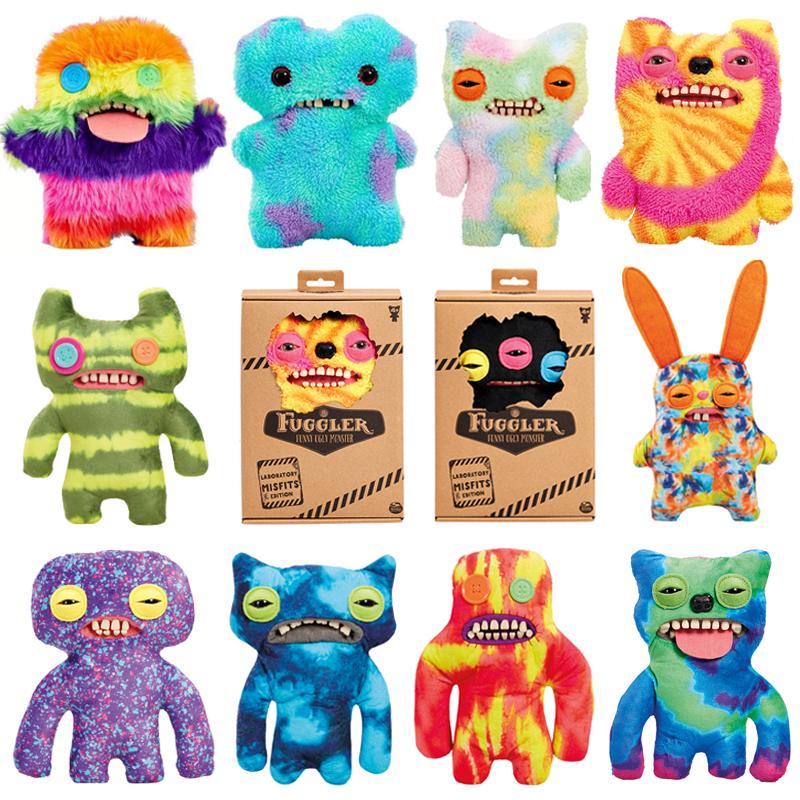 Fuggler Serie di Laboratorio Peluche Morbido Bambola Divertente Brutta Carina Denti Mostro Giocattoli 22cm Colore Figure Cartoni Animati Bambini Compleanno Tendenza Regali