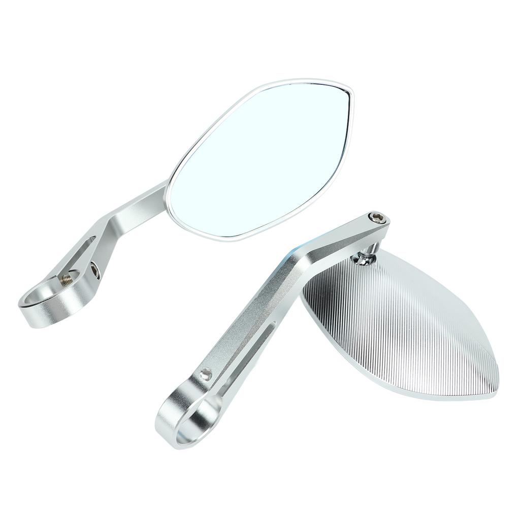 2pcs 22mmCelsius0.87in Motorcycle Mirro Handlebar Side Mirror Replacement for SU UKI 250R R600 R750