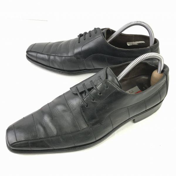 

Lloyd Heavy Leather U-Tip Dress Shoes Black Size 25.5cm Made in Germany