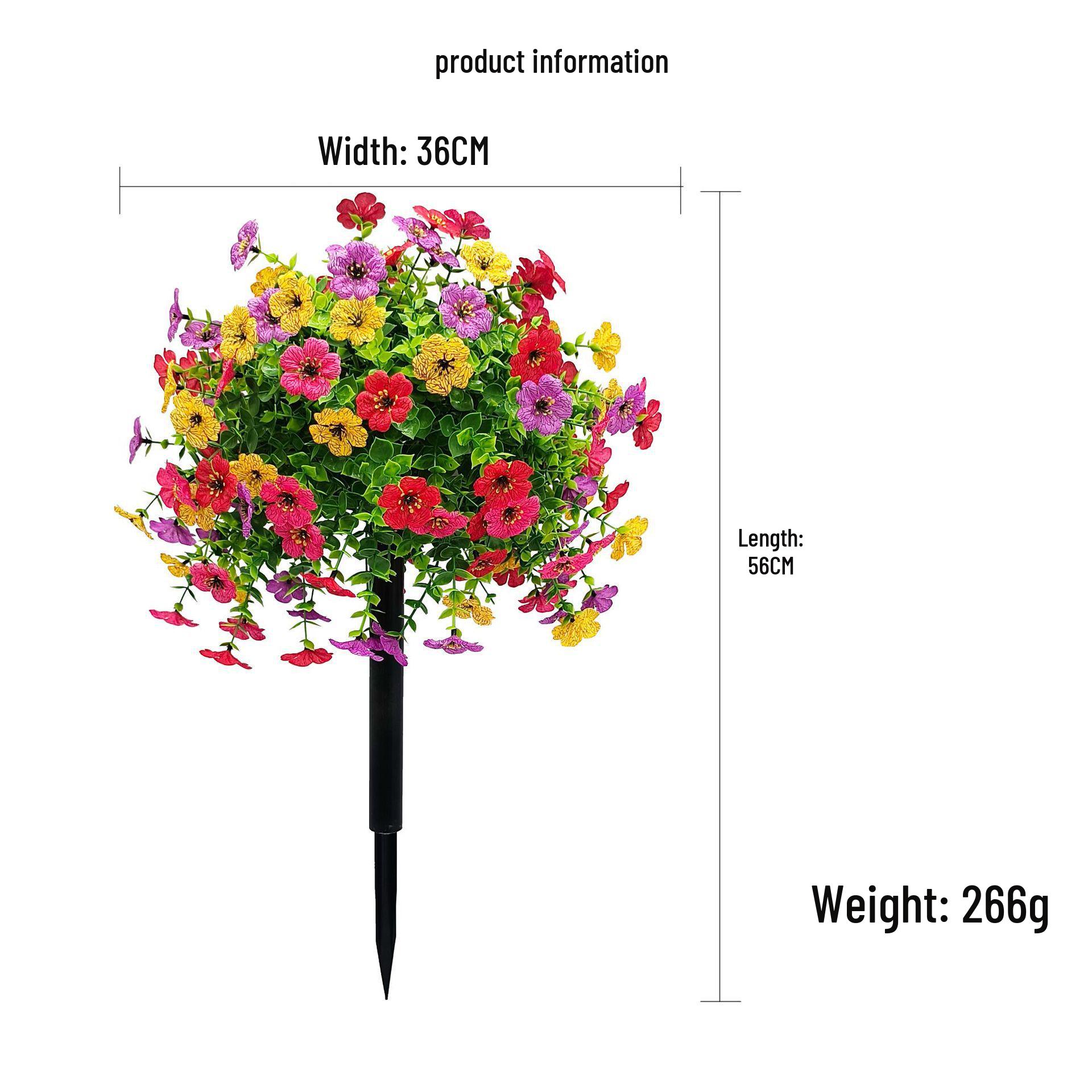 Eucalyptus Violet Artificial Flower for Indoor/Outdoor Decor