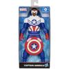 Marvel, Captain America Mighty Hero Series, Blue 9.5" Action Figure