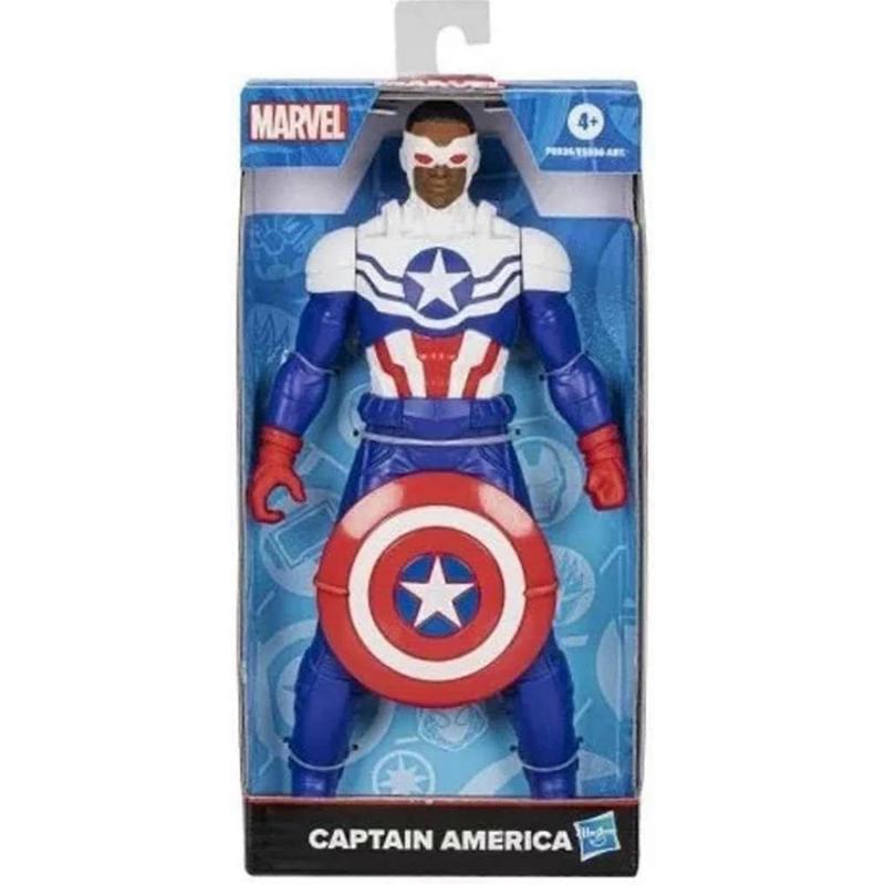 Marvel, Captain America Mighty Hero Series, Blue 9.5" Action Figure